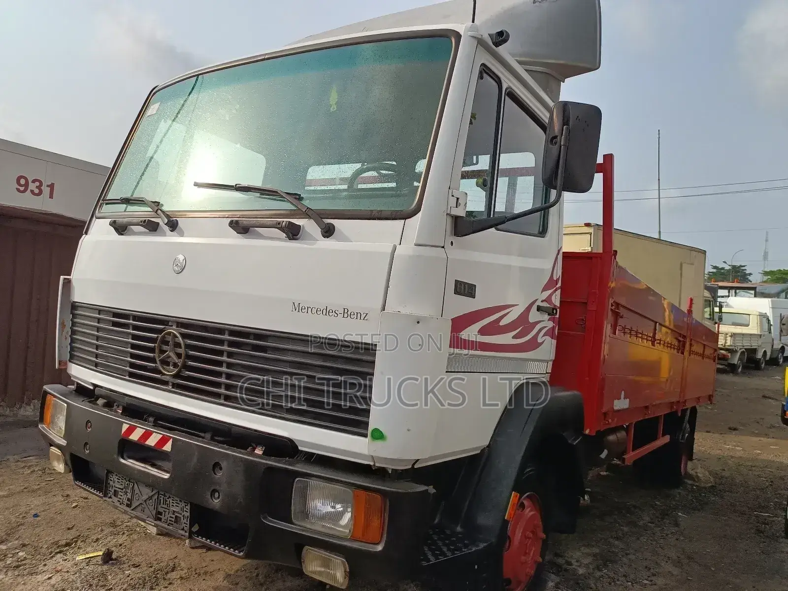 Mercedes Benz 814 Pickup German Truck