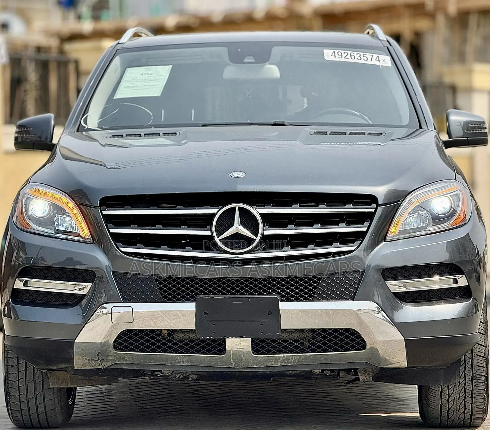Mercedes-Benz M Class ML 350 4Matic 2012 Gray