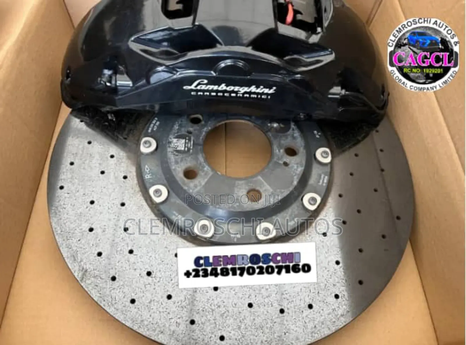 High Quality Certified Front Back Brake Disc Lamborghini
