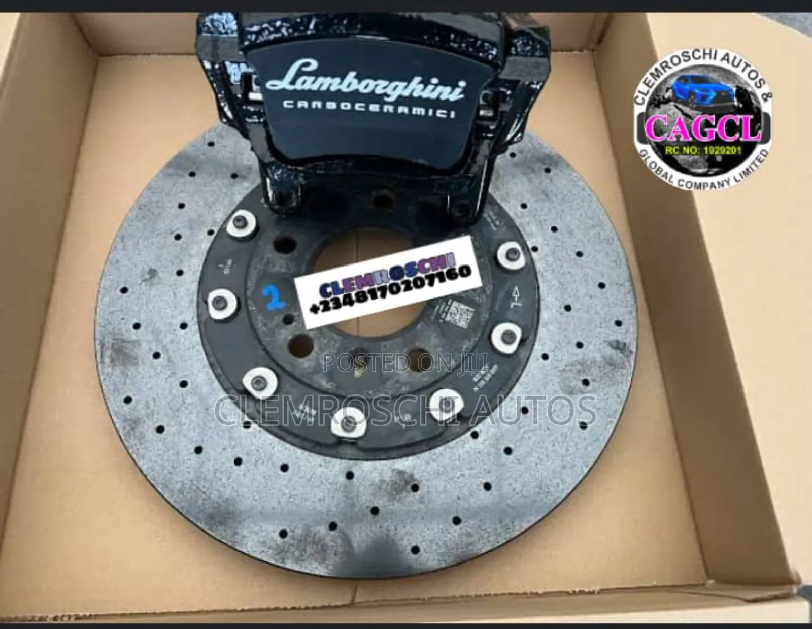 High Quality Certified Front Back Brake Disc Lamborghini