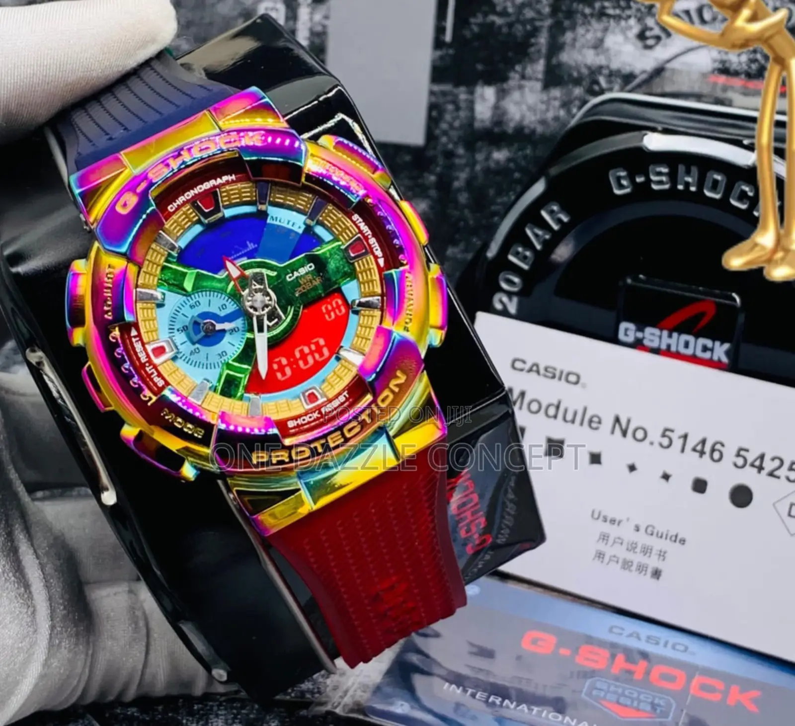 GM-11H Gshock Rubber Wristwatch