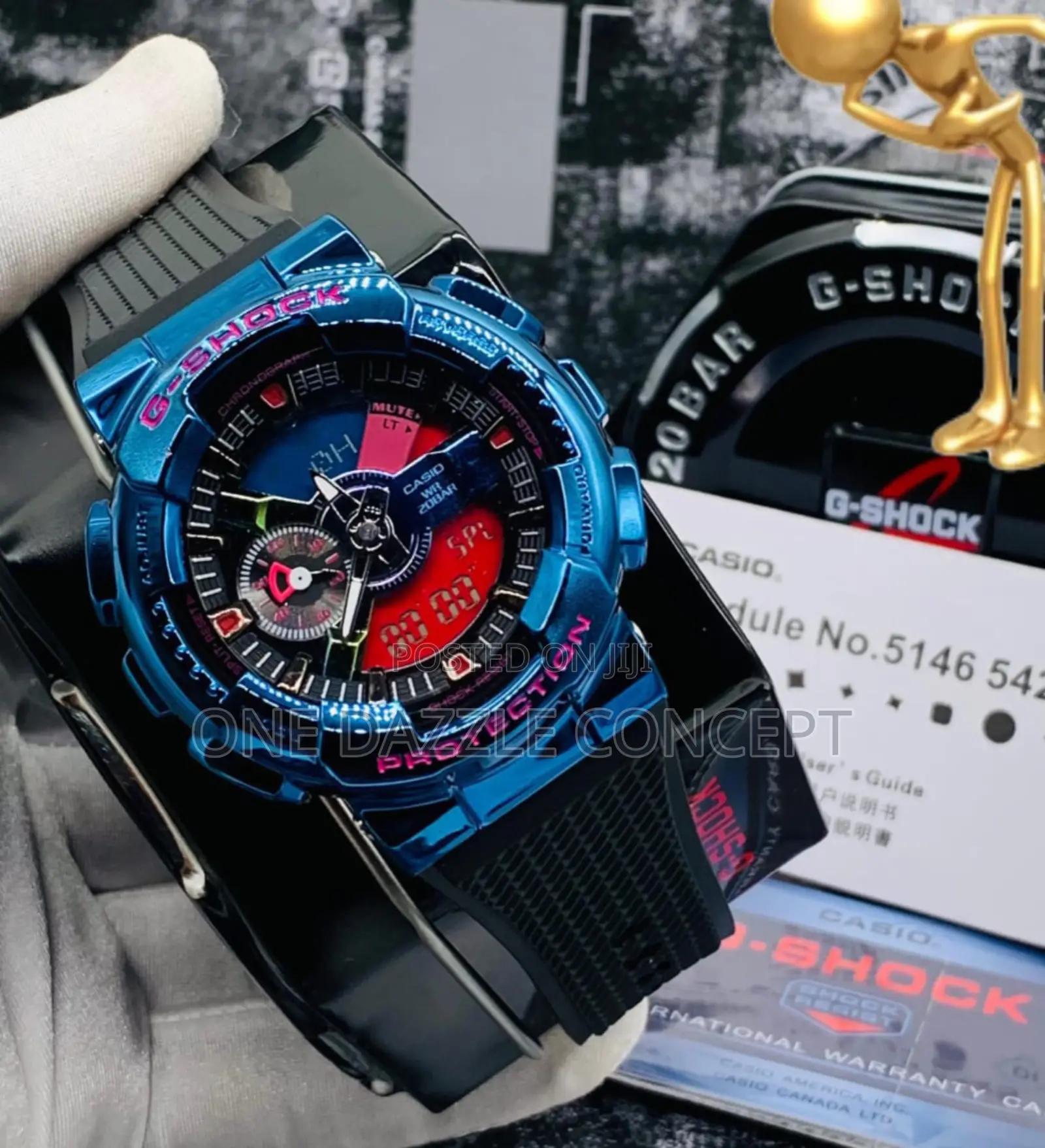 GM-11H Gshock Rubber Wristwatch