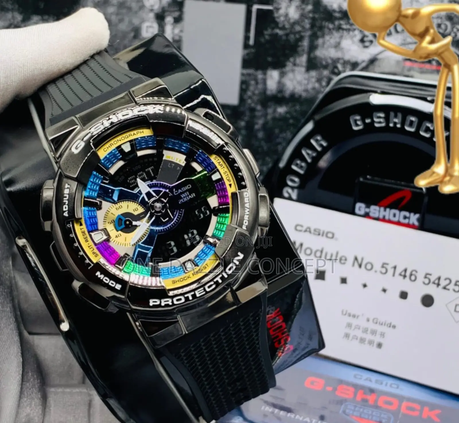 GM-11H Gshock Rubber Wristwatch