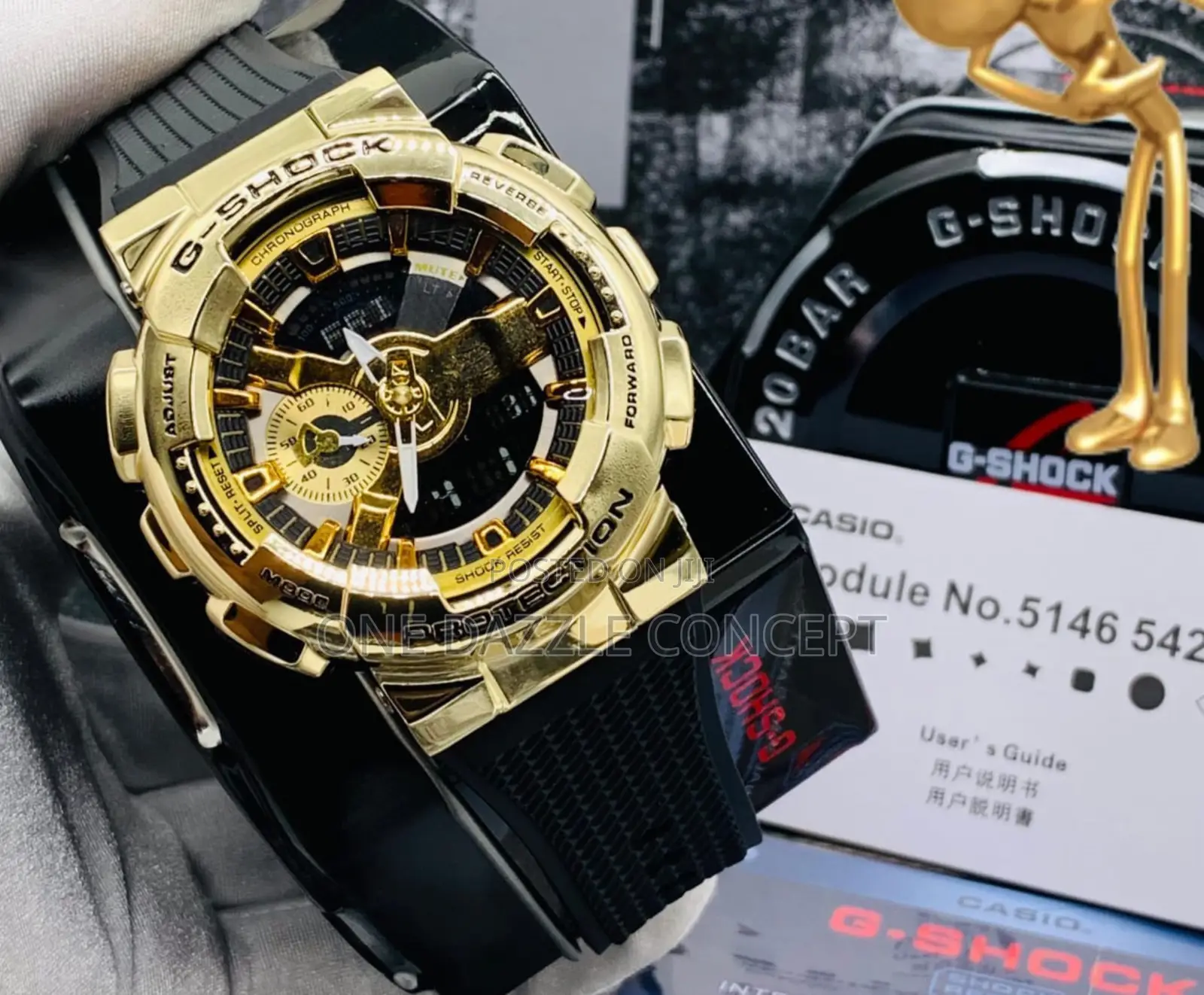 GM-11H Gshock Rubber Wristwatch
