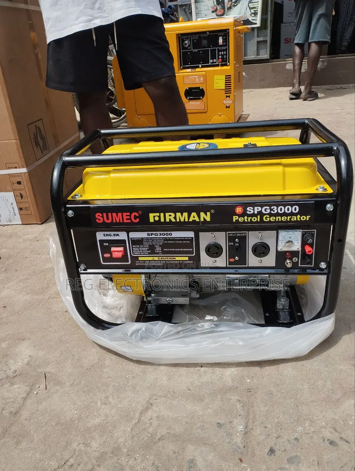 SPG Firman 4.5 KVA Petrol