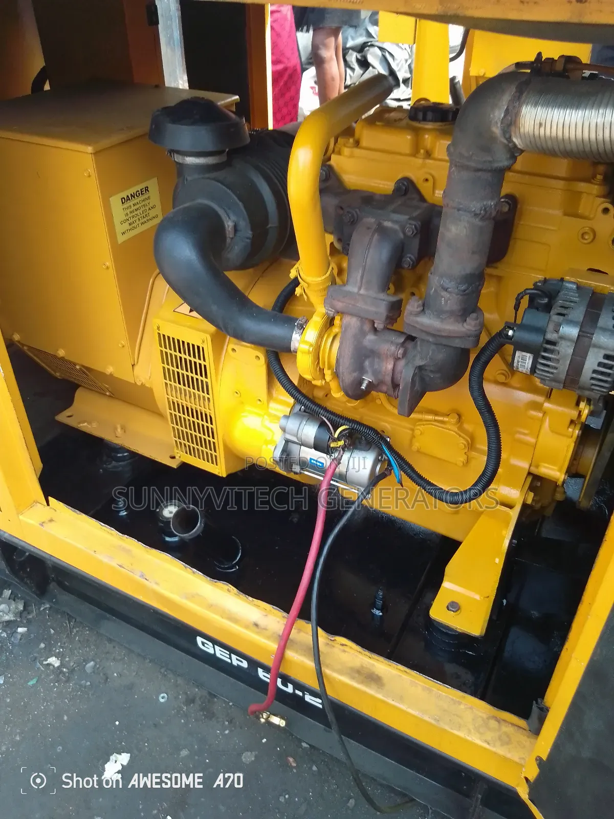 60kva Mantrac Generator Super Silent Working Perfect