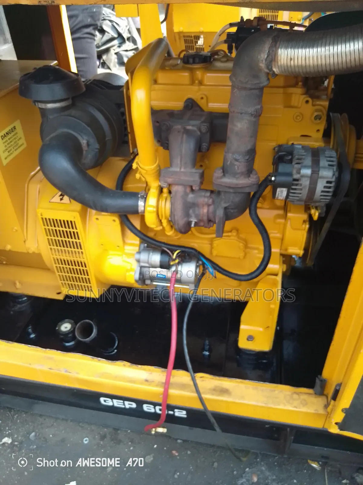 60kva Mantrac Generator Super Silent Working Perfect