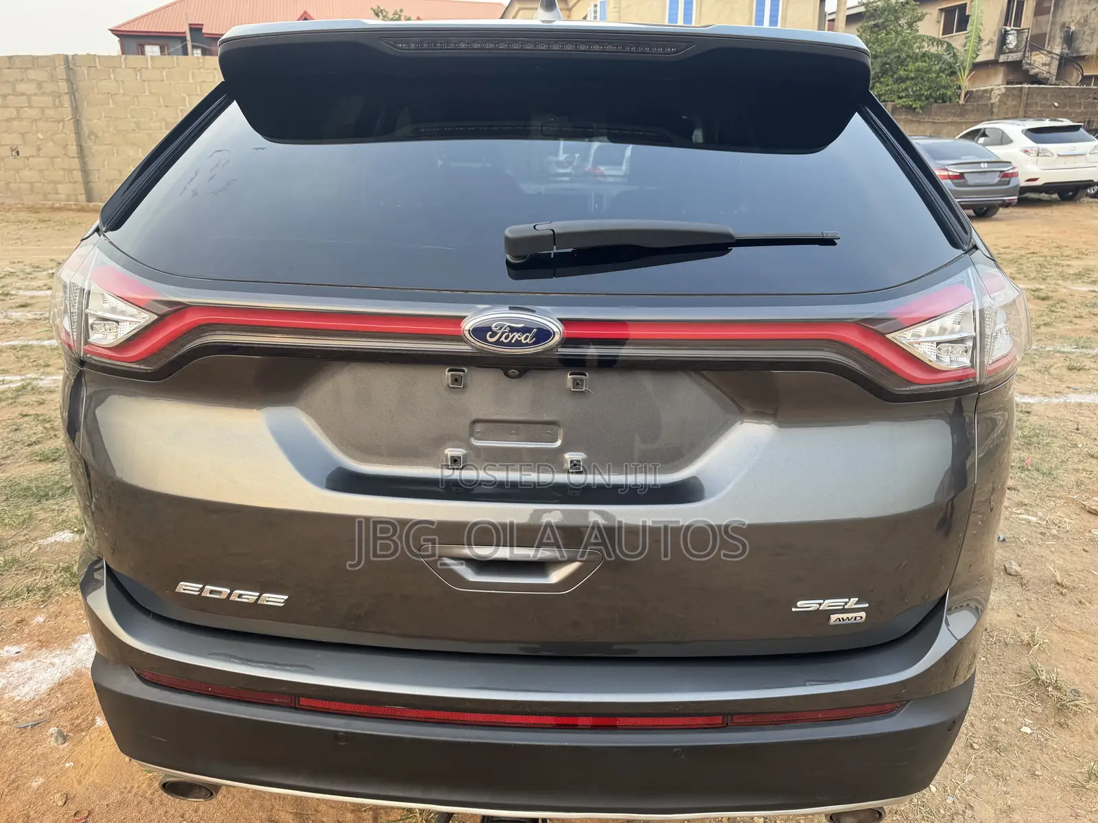 Ford Edge SEL AWD 2018 Gray