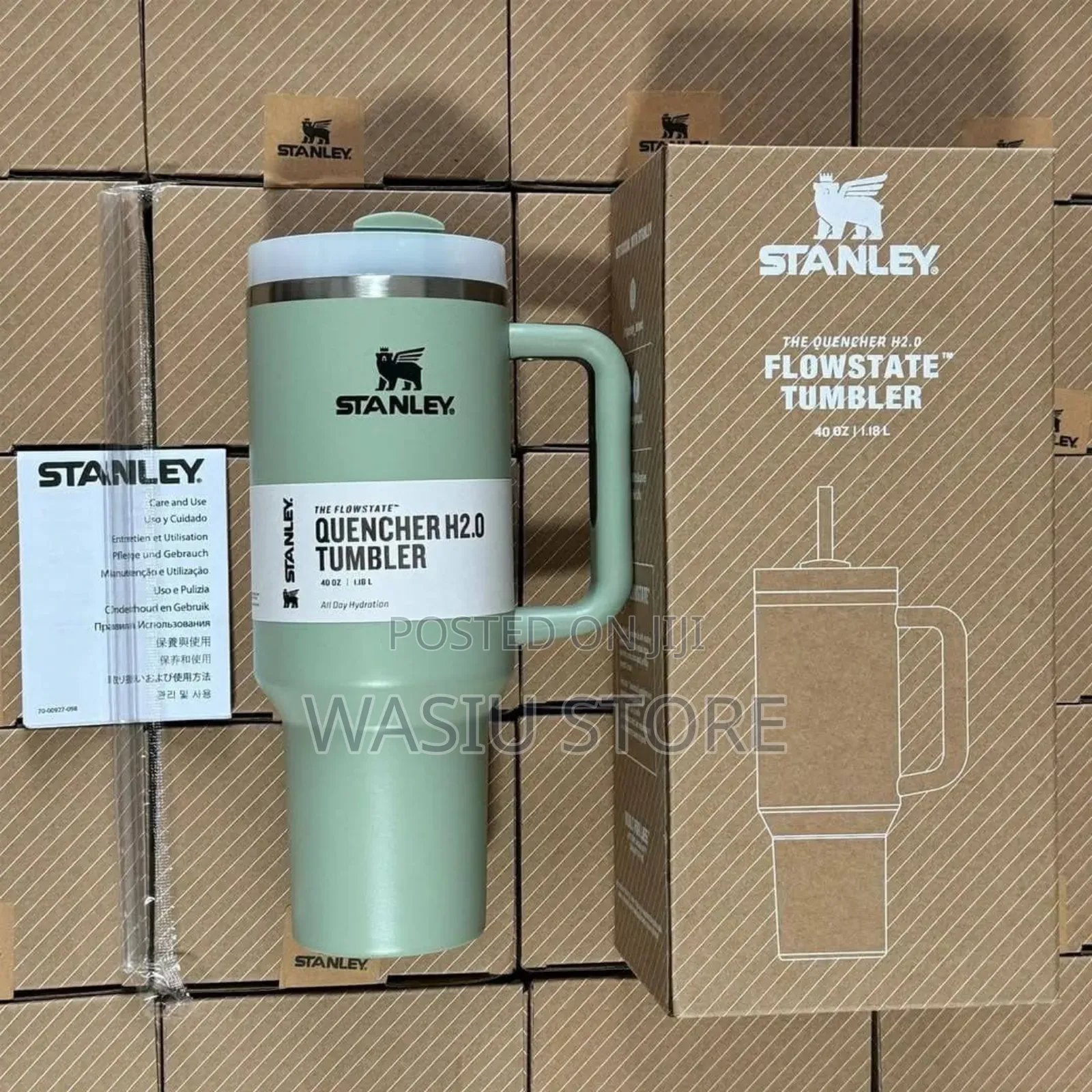 40oz Stanley Quencher Tumbler Cup