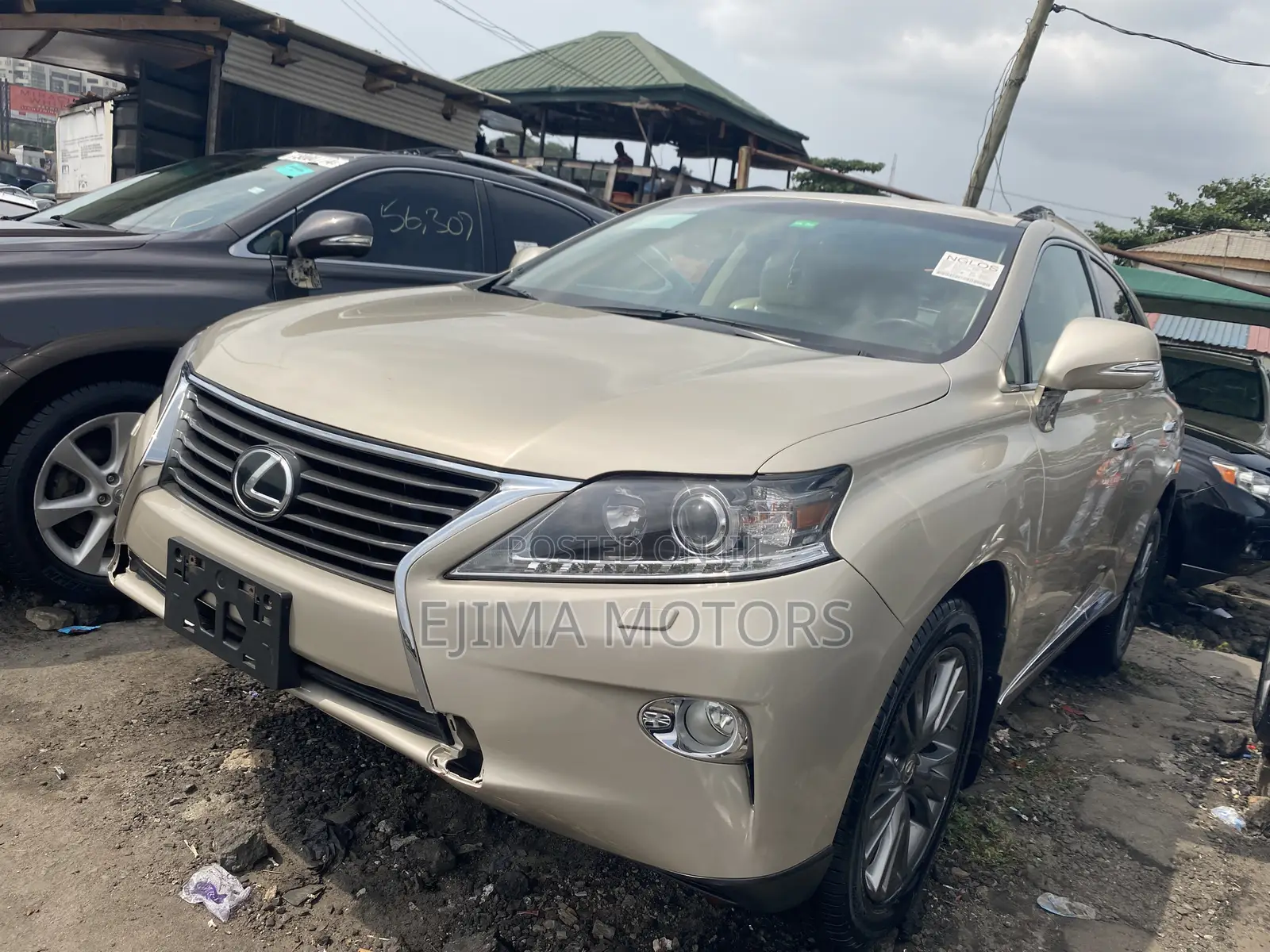 Lexus RX 350 2014 Gold