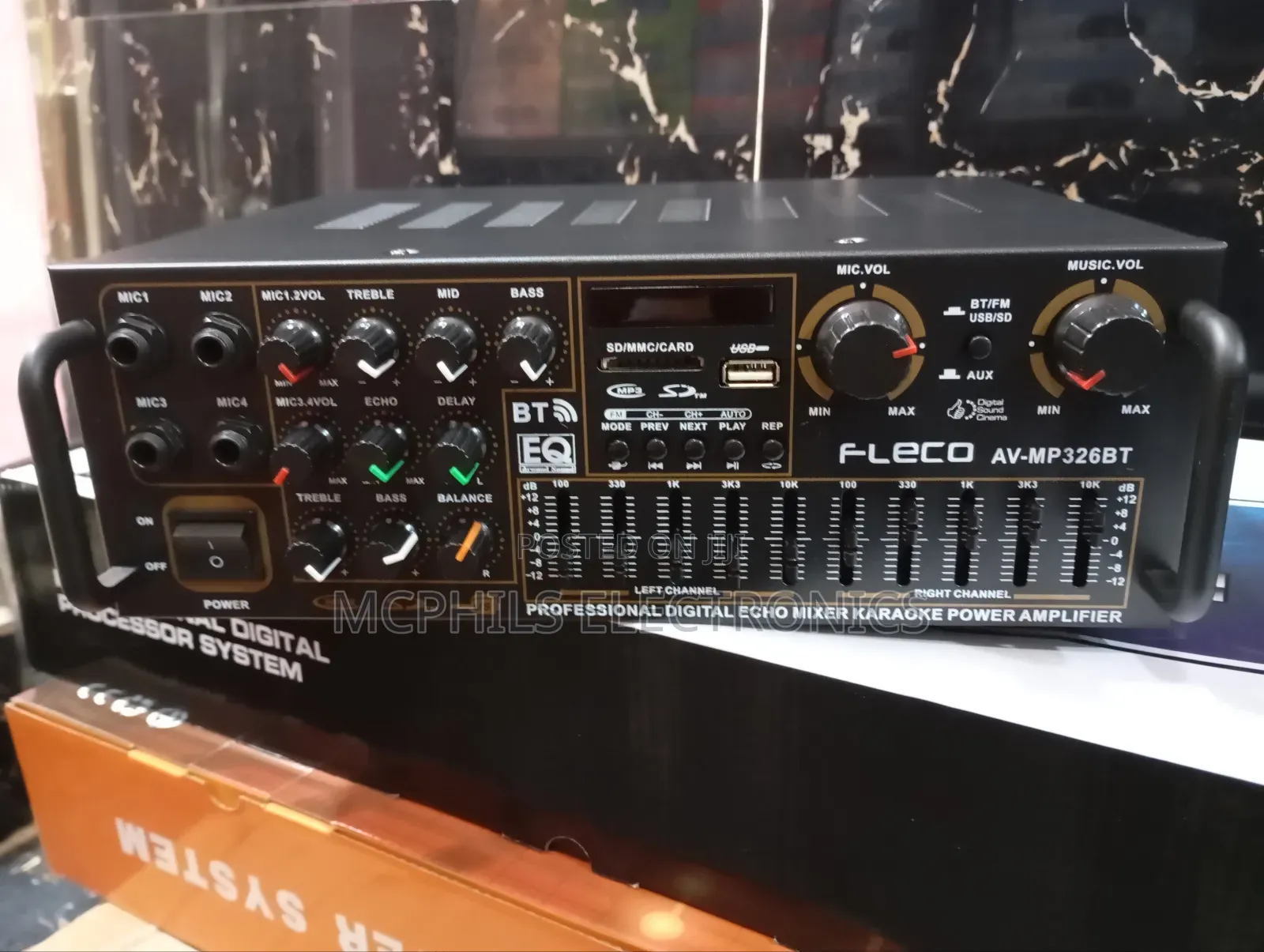 Pleco  Digital Karaoke Powered Amplifier
