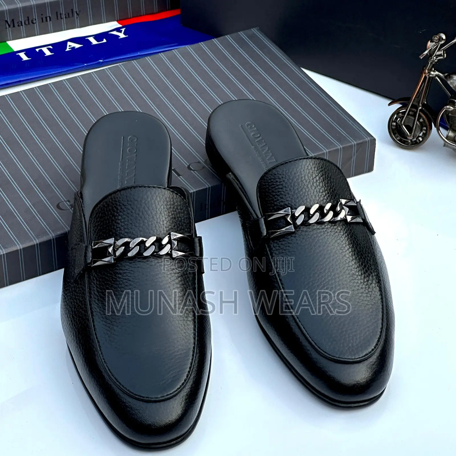 Giovani Conti Leather Half Shoe 40-46
