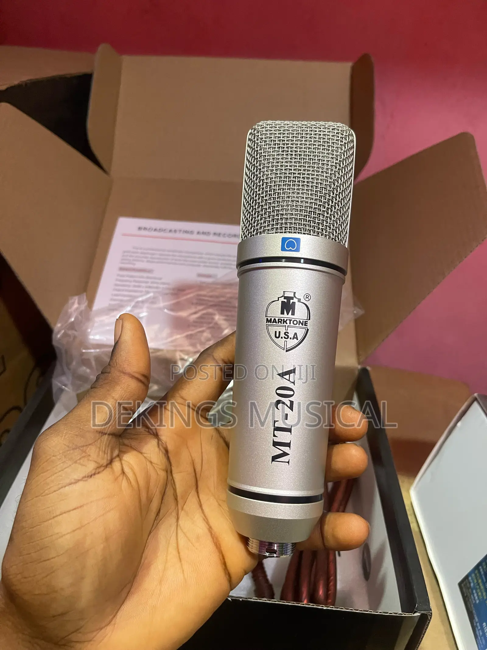 Marktone MT-20A Condenser Microphone