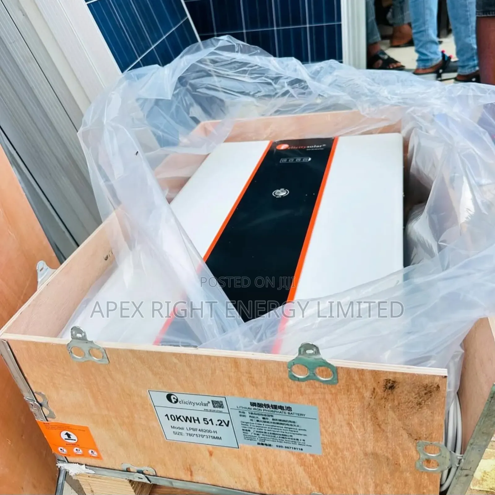 10kwh Felicity Lithium Ion_phosphate Battery Wall Mount