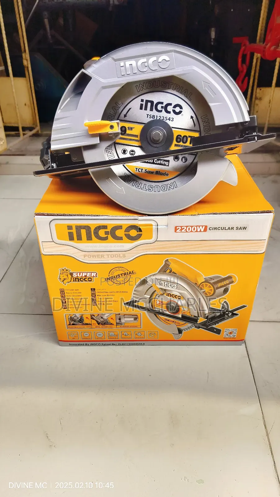 Cs2358 Ingco Circular Saw