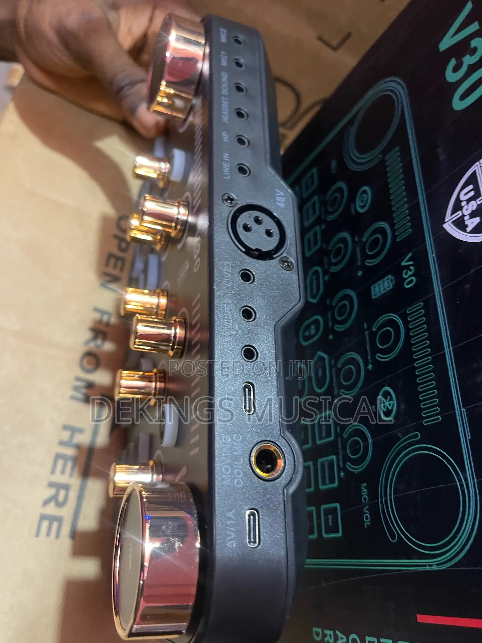 Marktone USA V30 Live Streaming Sound Card