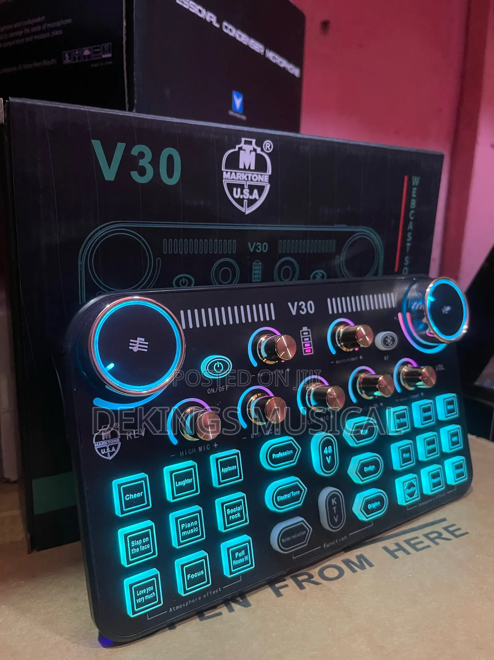 Marktone USA V30 Live Streaming Sound Card
