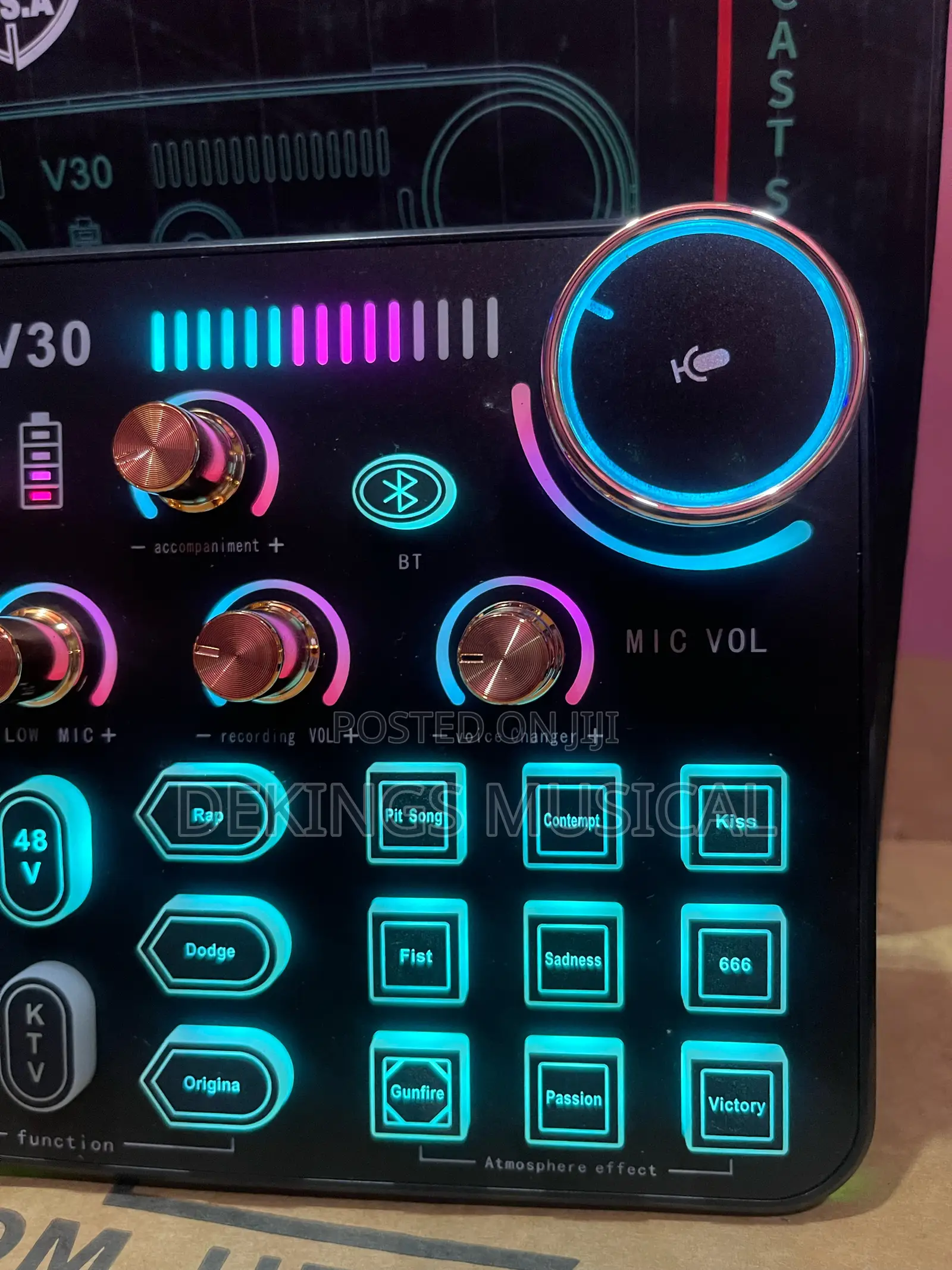 Marktone USA V30 Live Streaming Sound Card