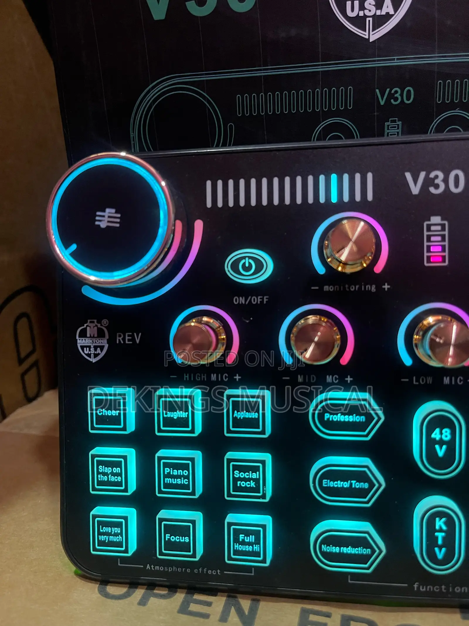 Marktone USA V30 Live Streaming Sound Card