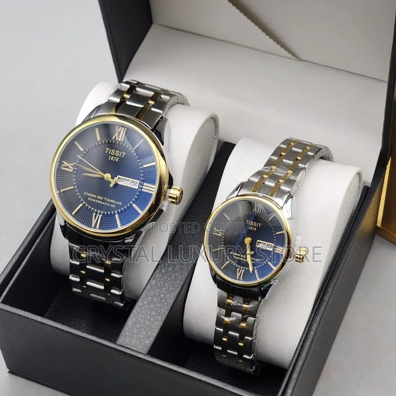 Tissit Quality Luxury Men Chain Strap Wristwatch