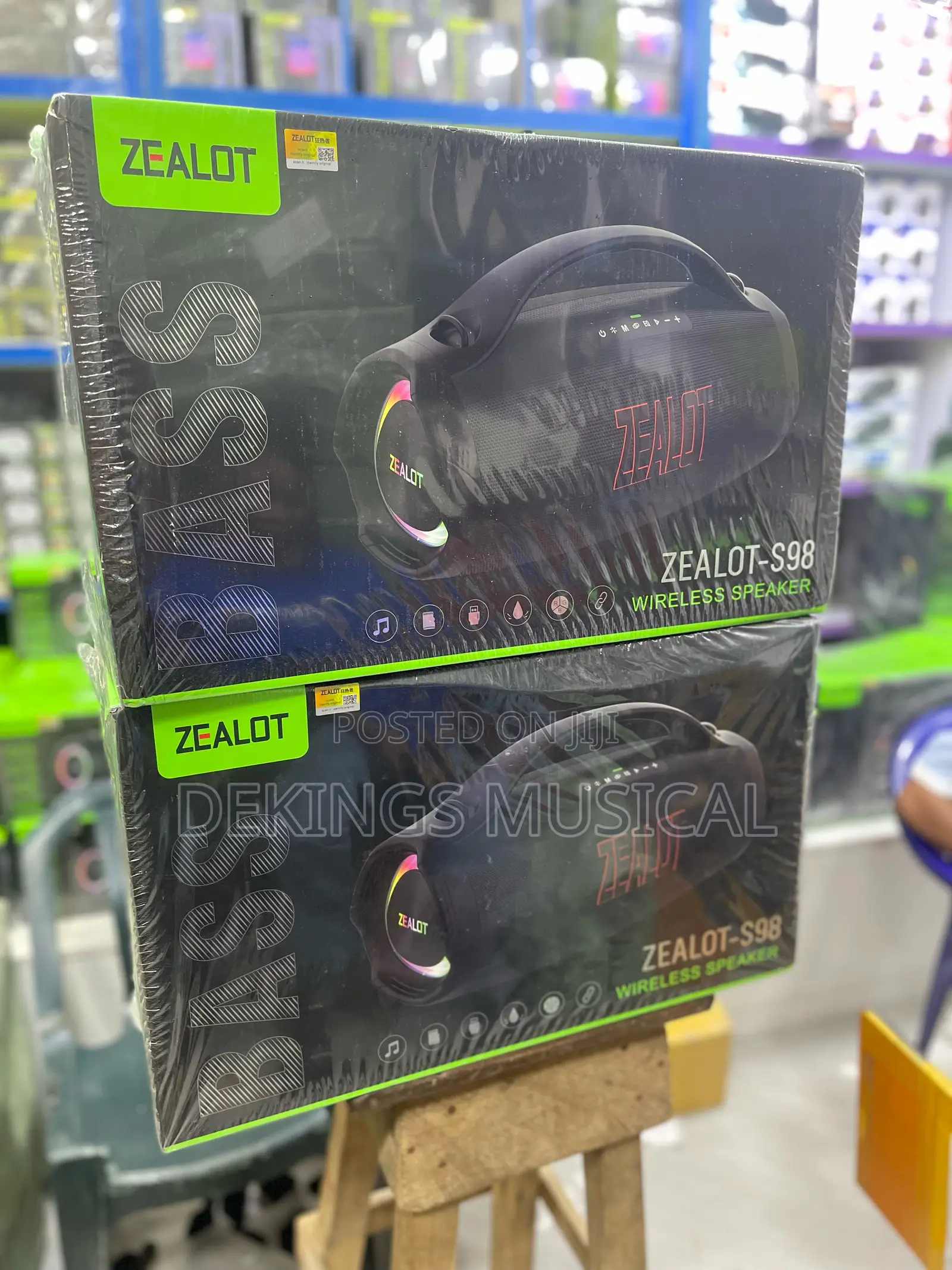 Zealot S98 Bluetooth Large Speaker 160W High Power 36000mah