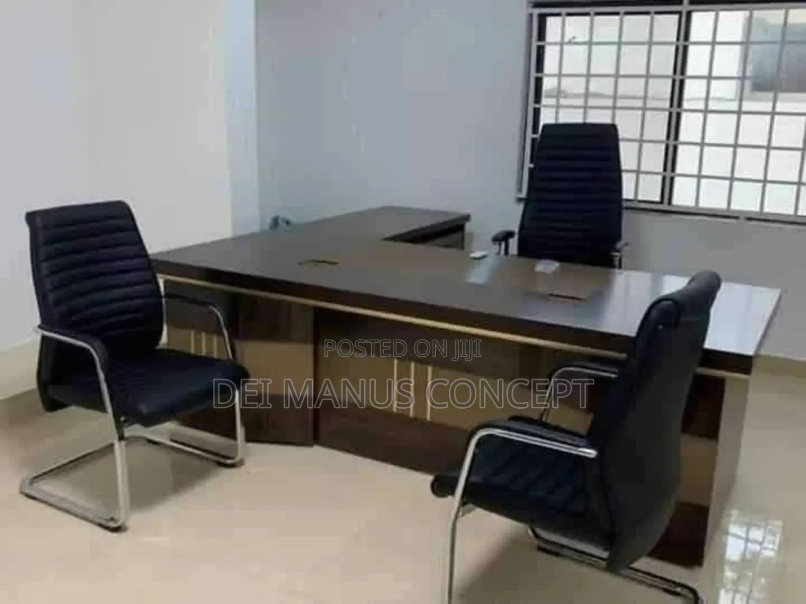 1.8m Office Table With Extension and Mobile Drawer