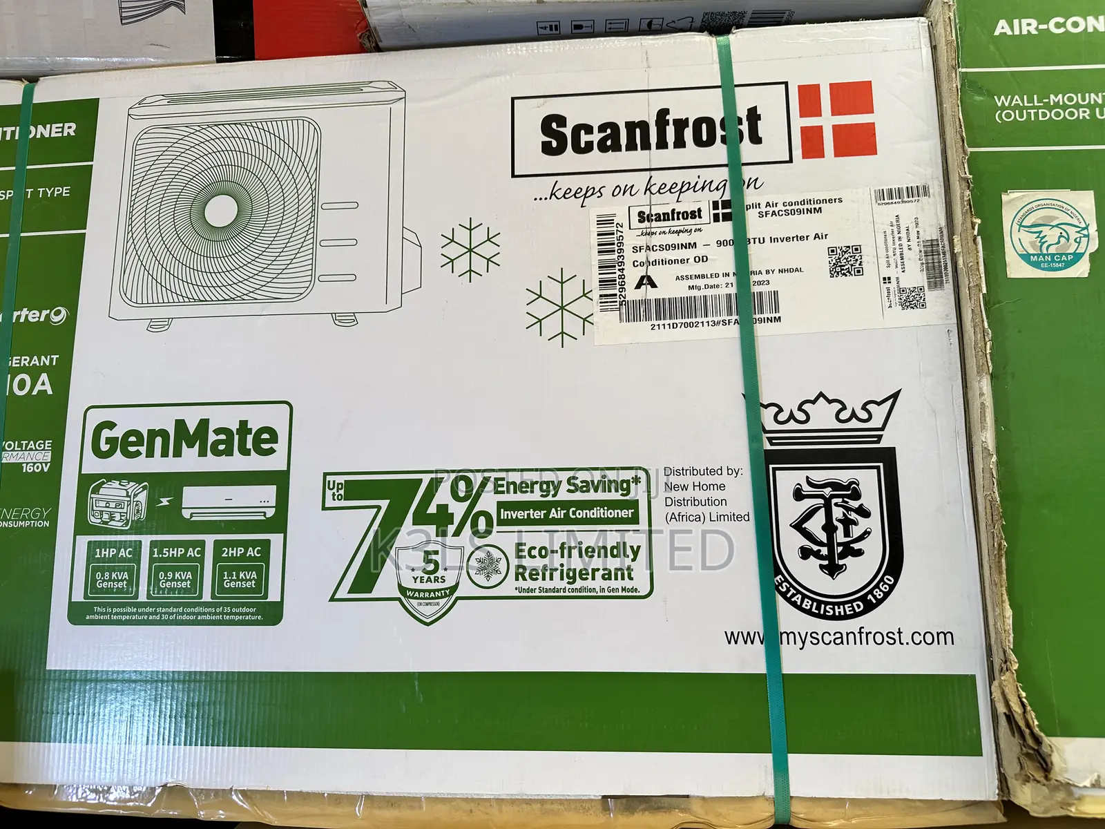 Scanfrost Split Inverter Acs