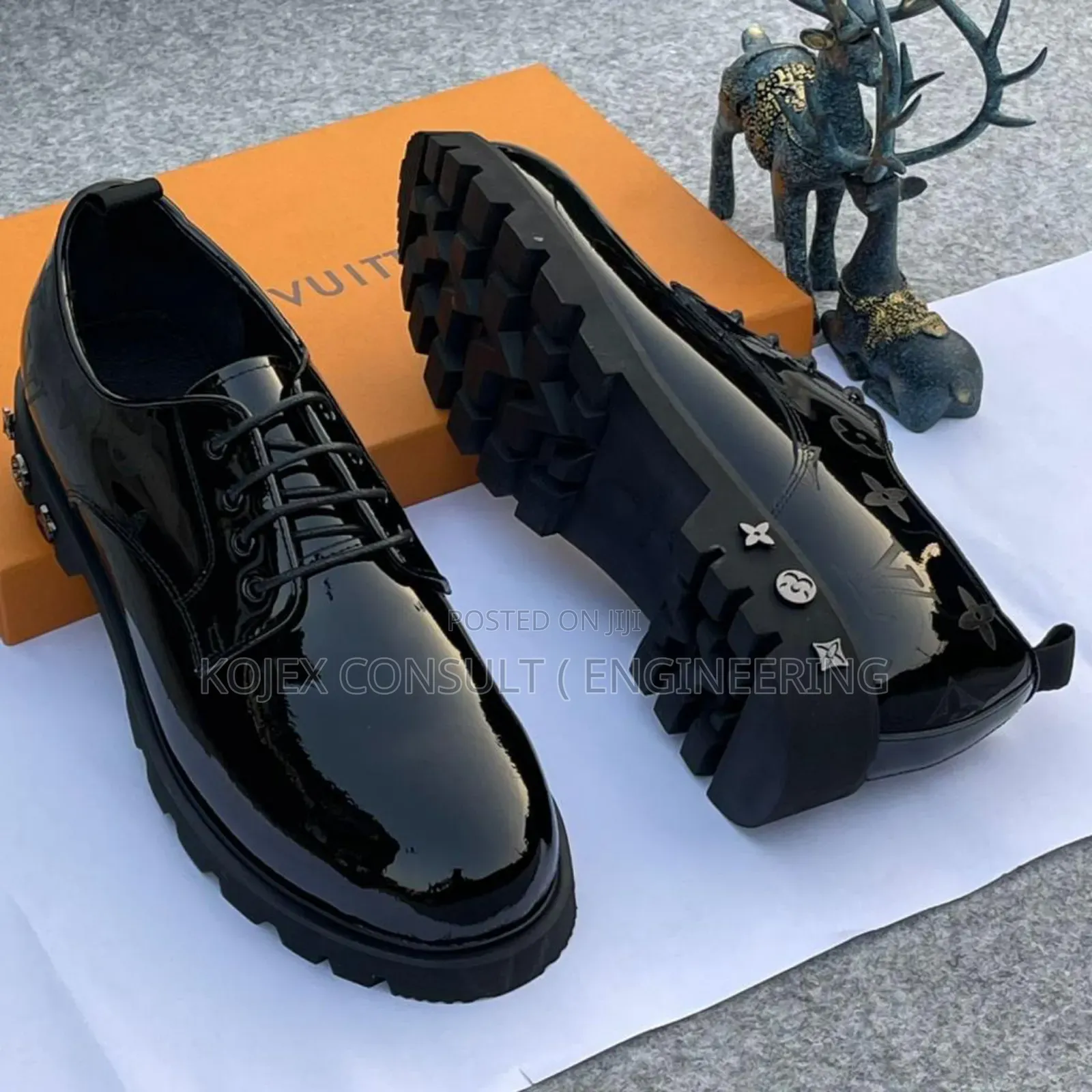Original Louis Vuitton Men Luxury Designers Shoe