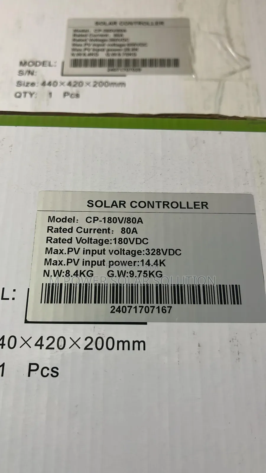 80A 180V Yohako MPPT Solar Charge Controller