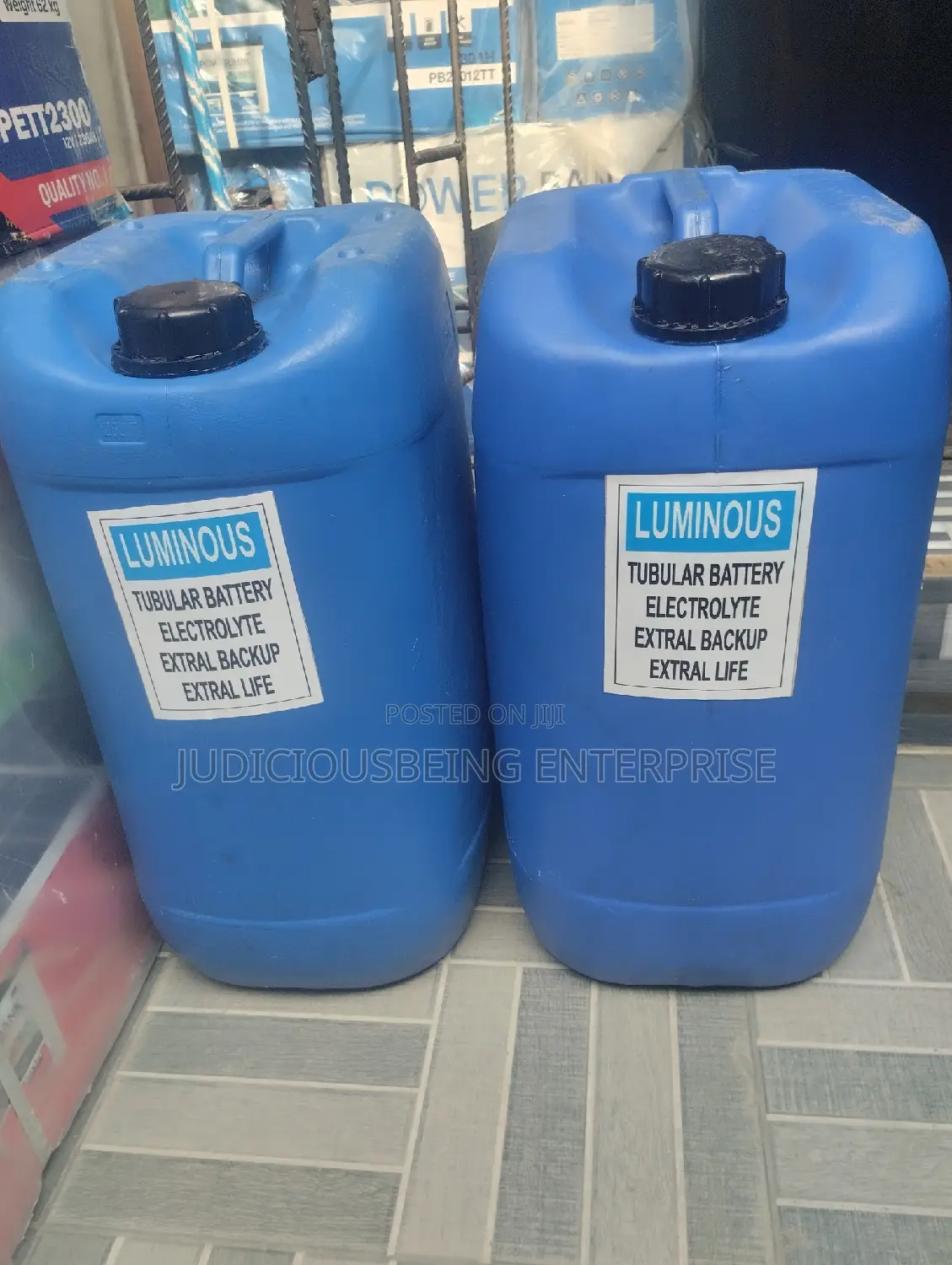 25 Litres Luminous Tubular Electrolyte