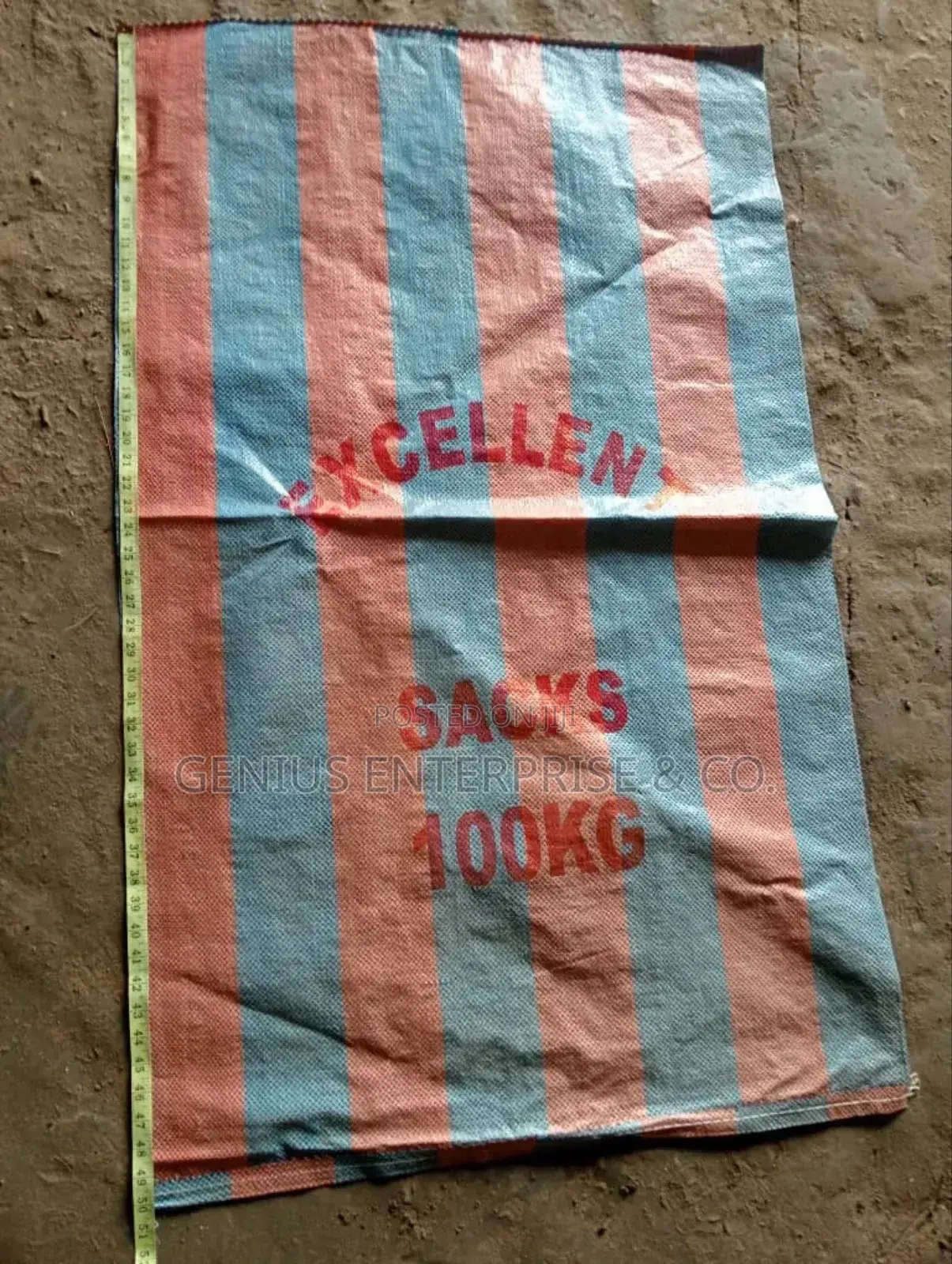 New Biggest 100kg Woven Sack Bags for Export Duty.