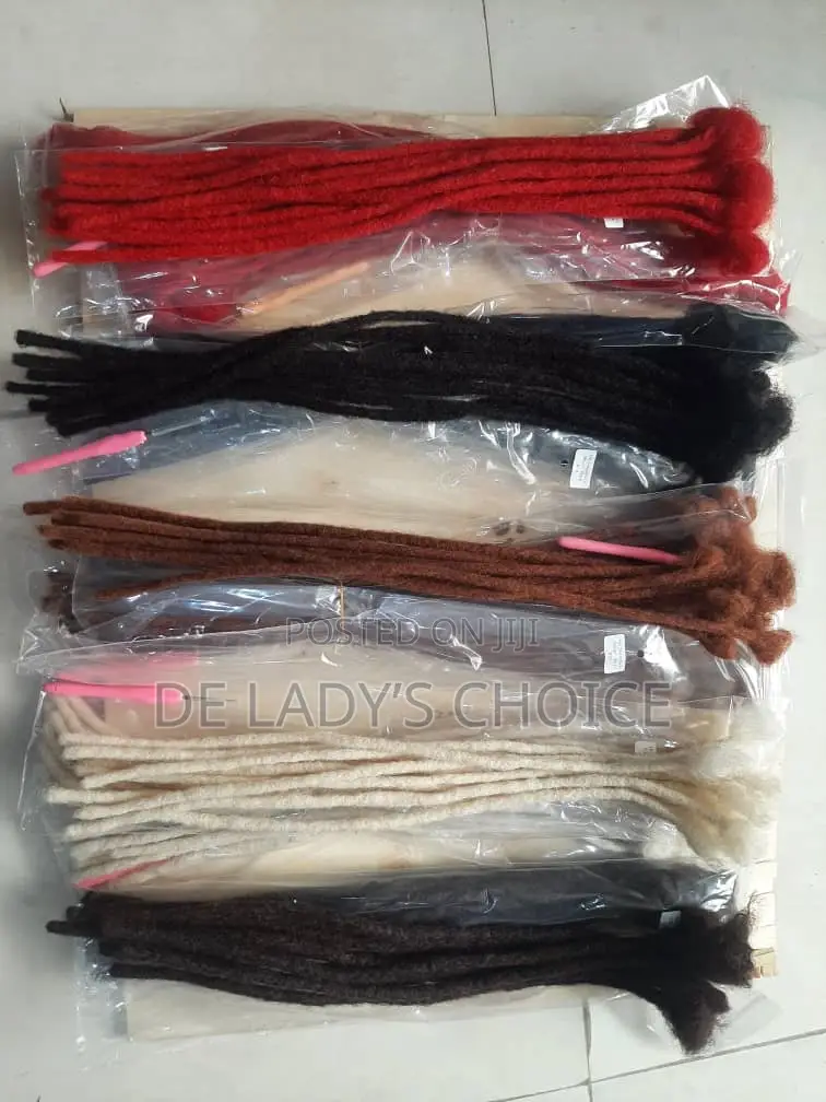 Human Hair Colored Locs