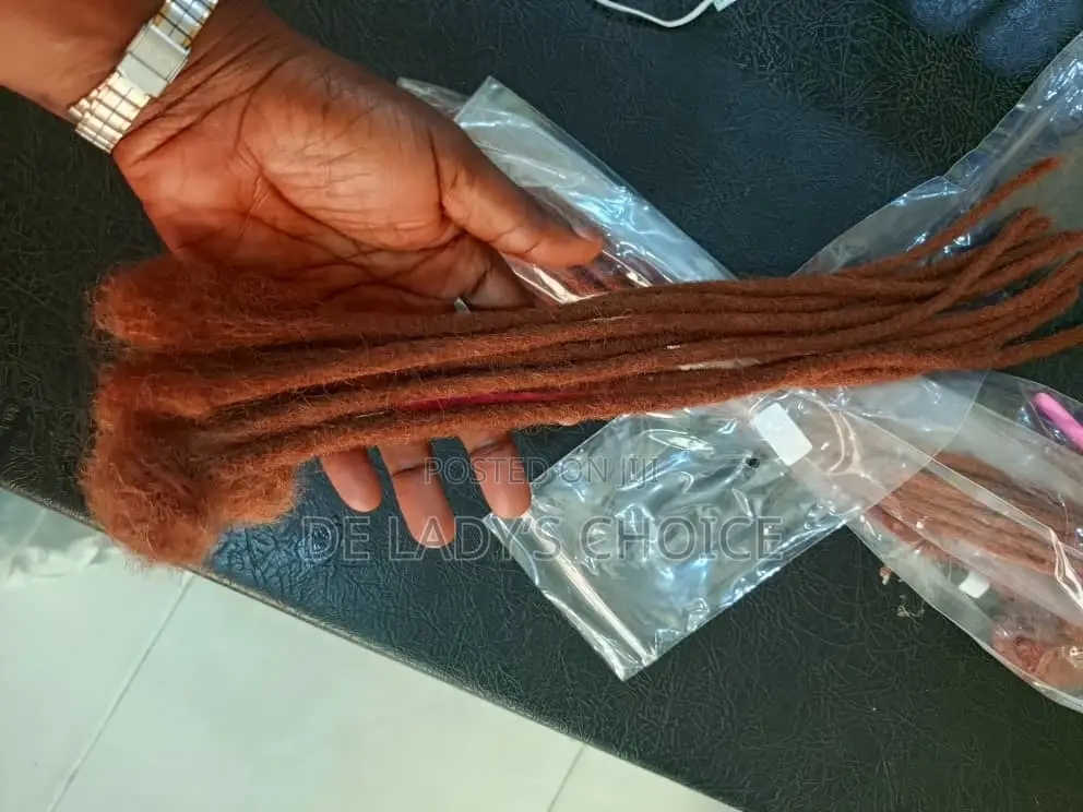 Human Hair Colored Locs