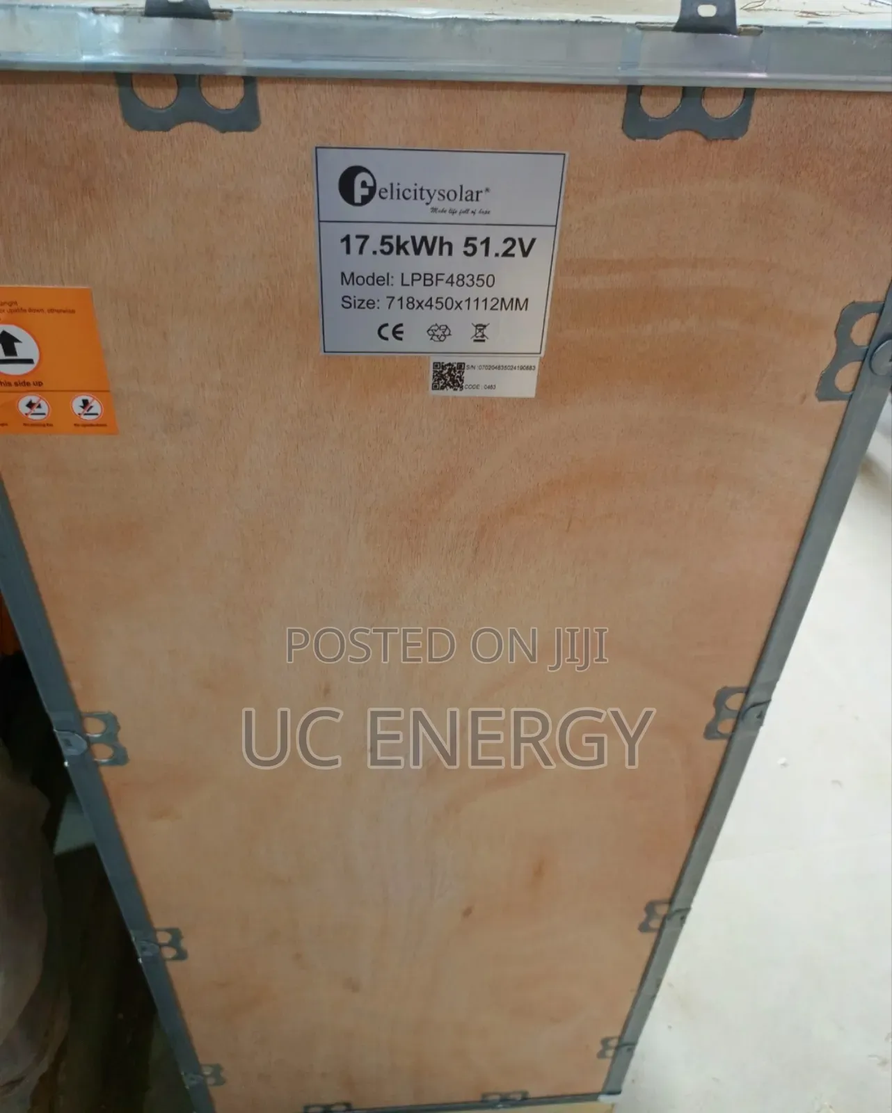 17.5kwh Felicity Solar Lithium Iron Battery
