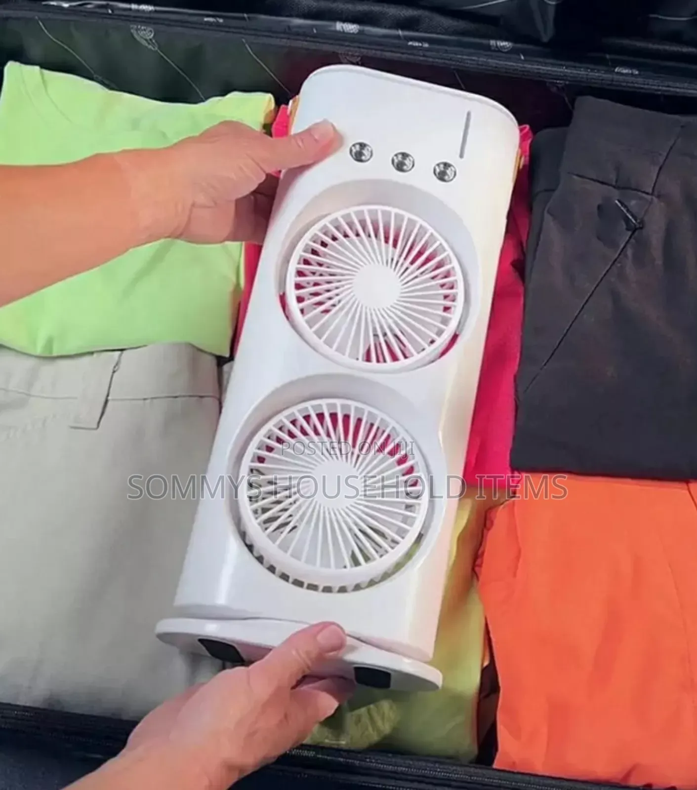 Double Ended Spray Fan