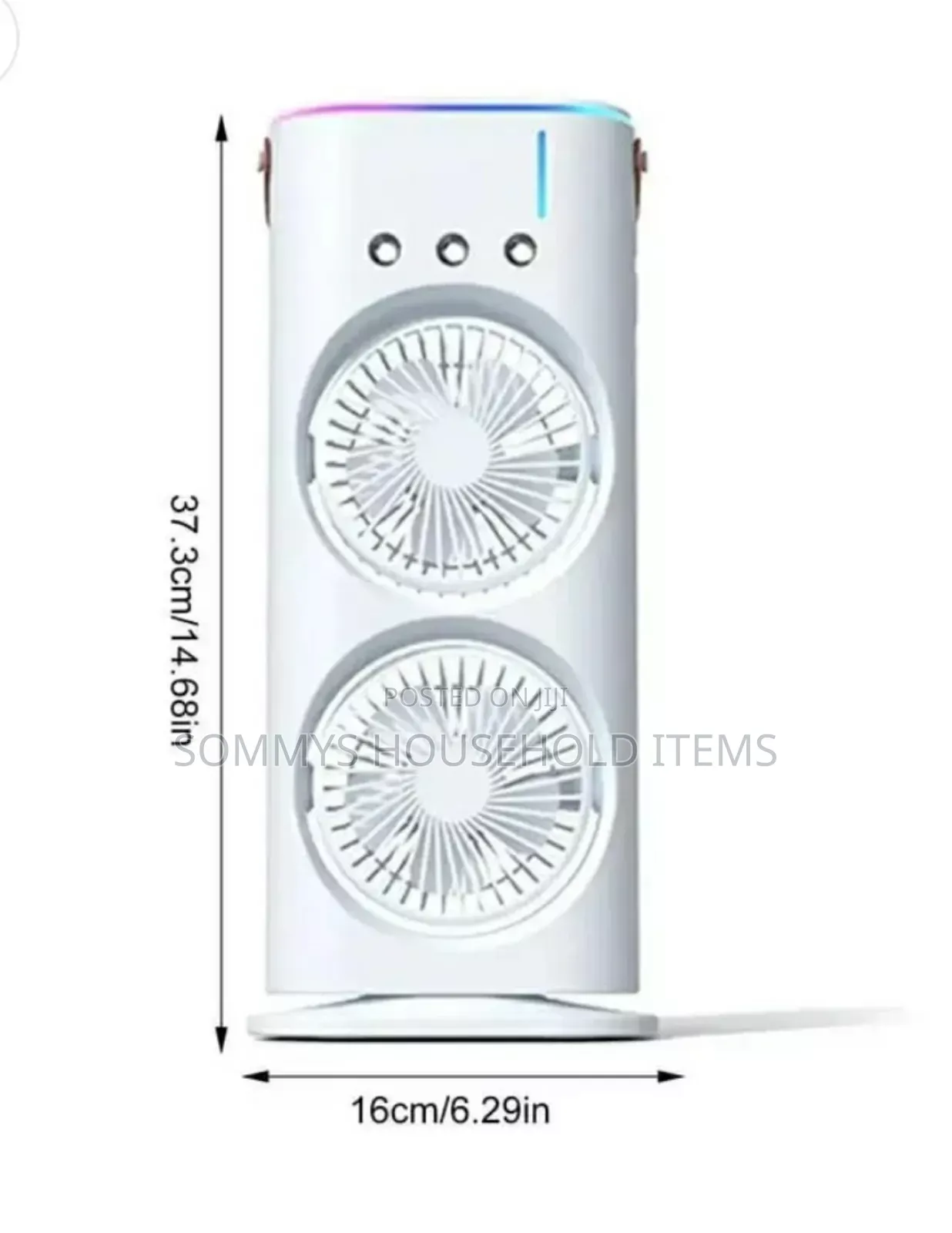 Double Ended Spray Fan
