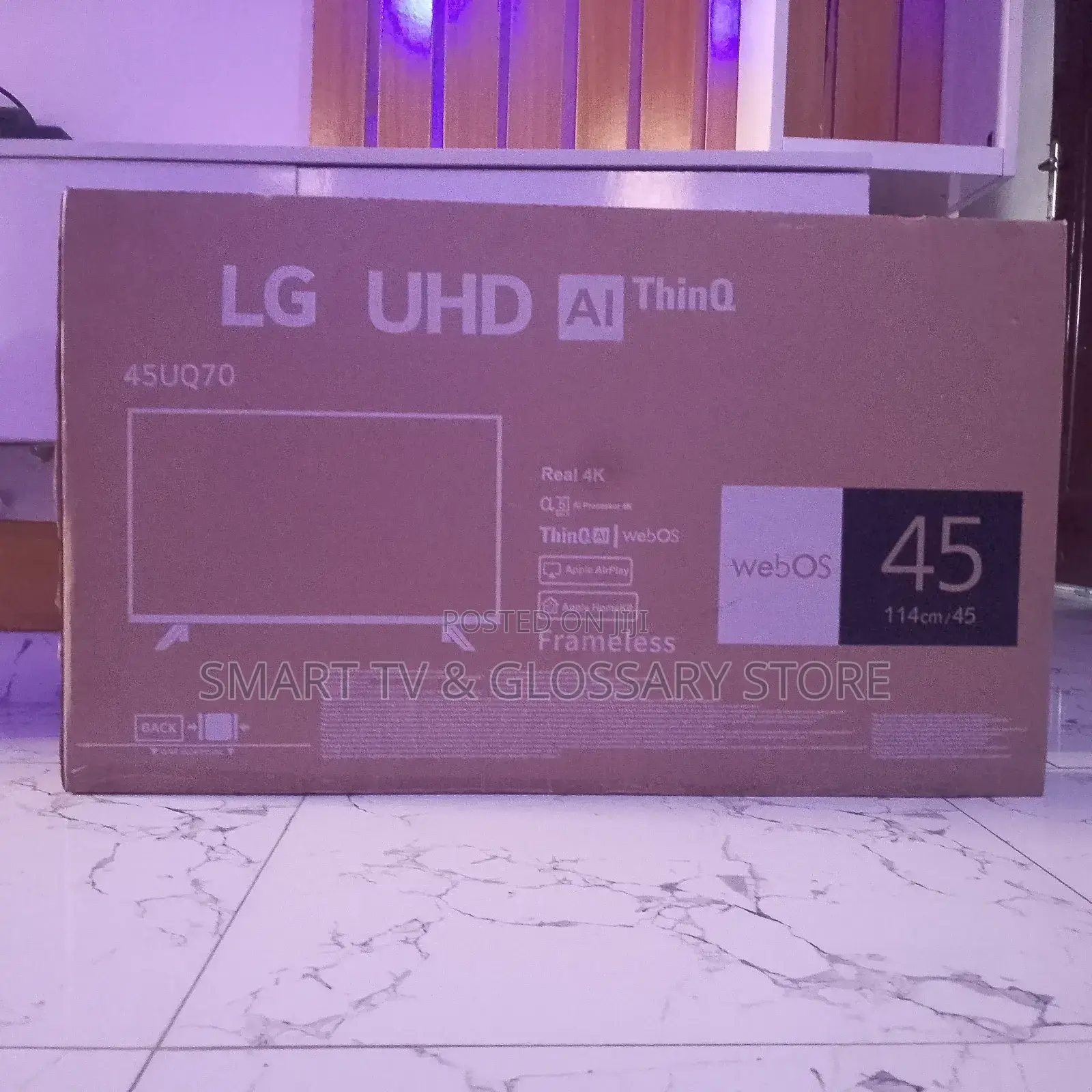 LG 45inches Frameless Tv