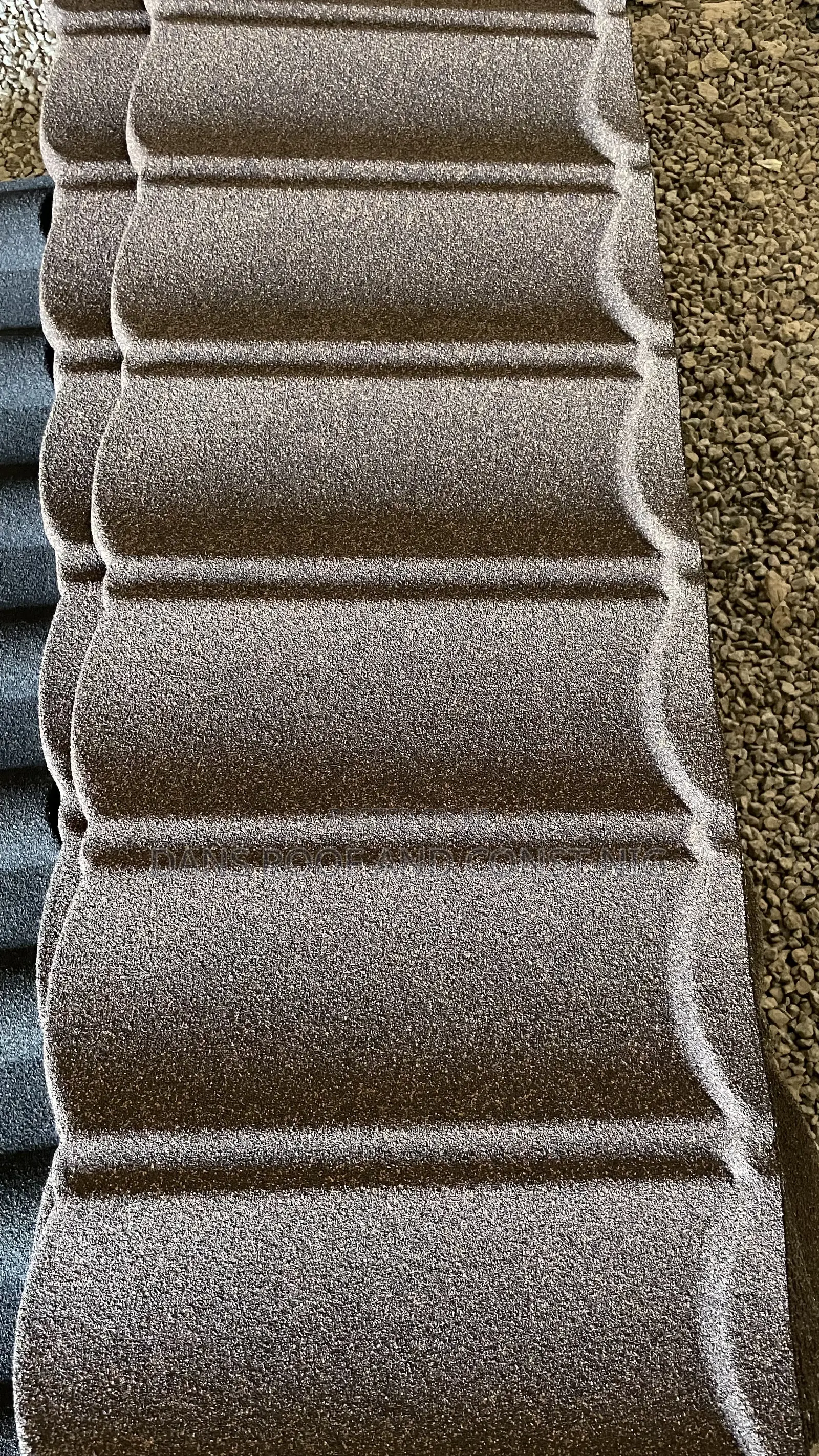 Red Bond, Black Milano and Coffee Bond Stone Coated Roofing