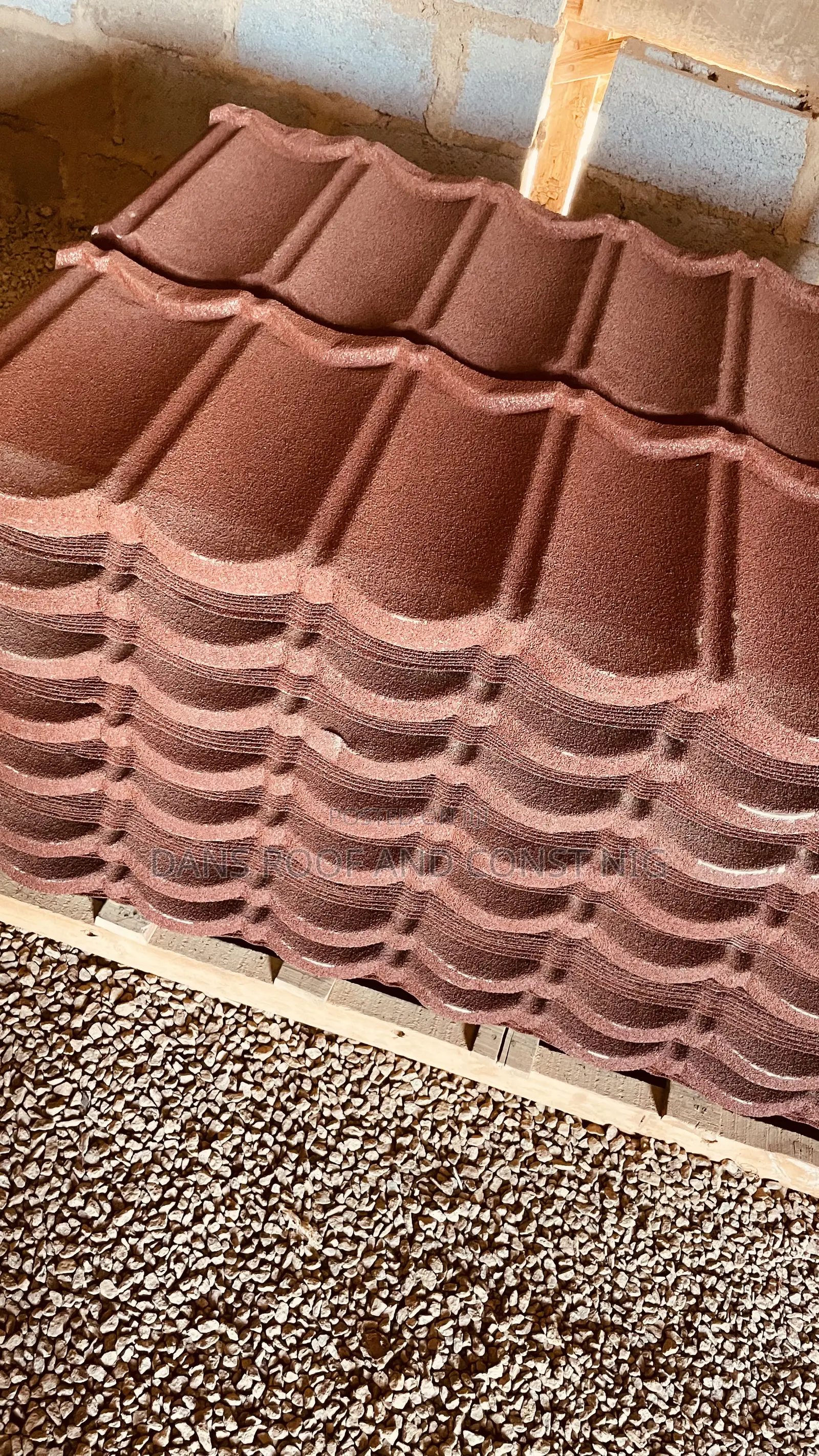 Red Bond, Black Milano and Coffee Bond Stone Coated Roofing