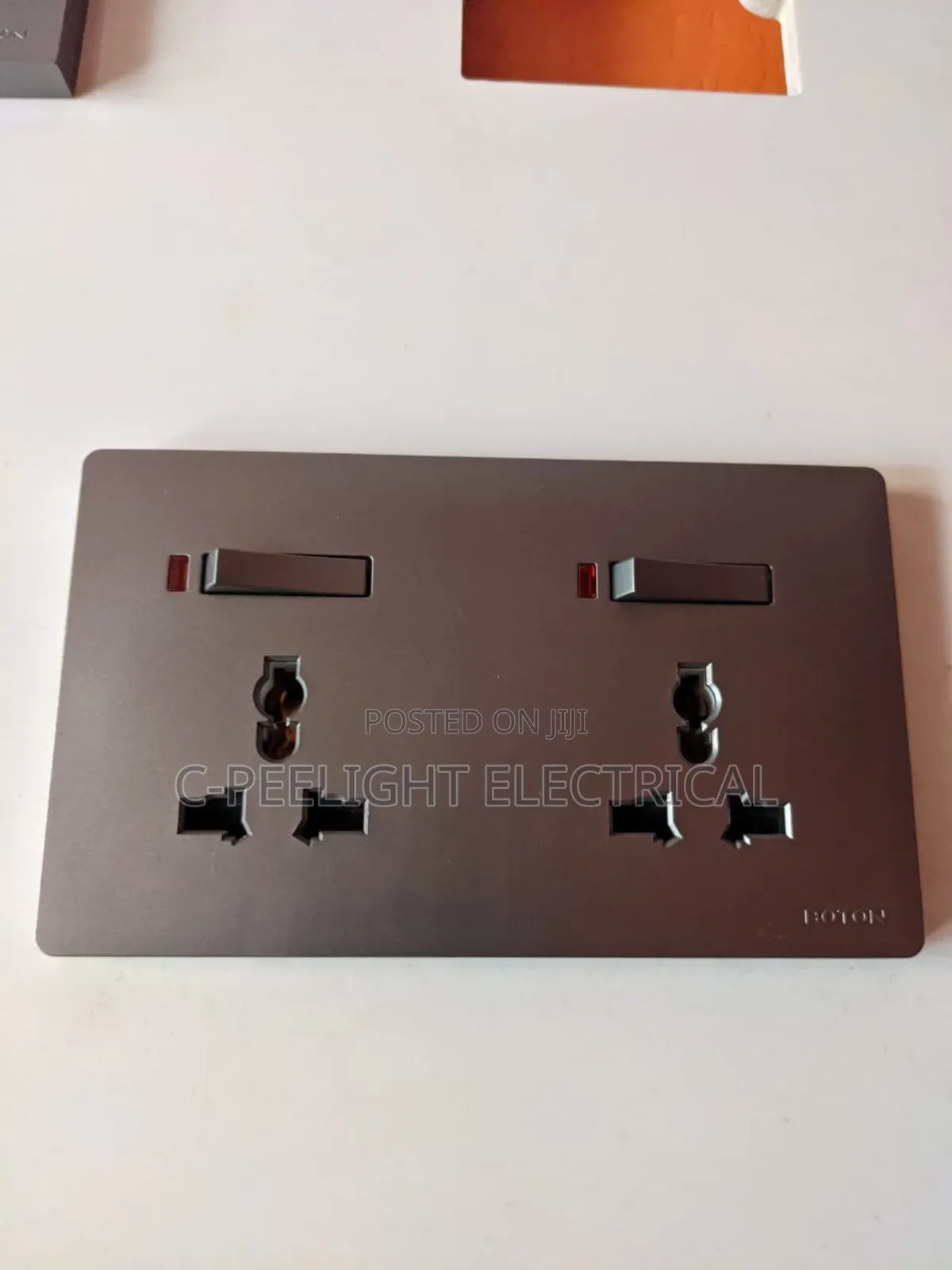 Original Grey Boton Switches and Sockets