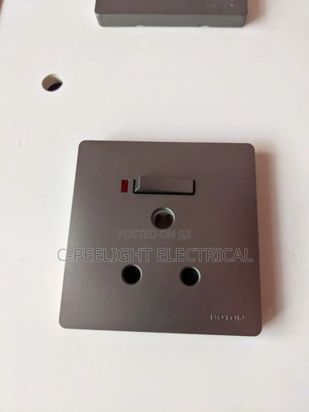Original Grey Boton Switches and Sockets