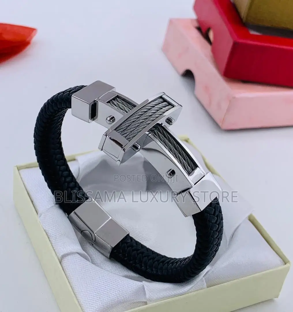 Quality Pure Leather Hand Bracelets