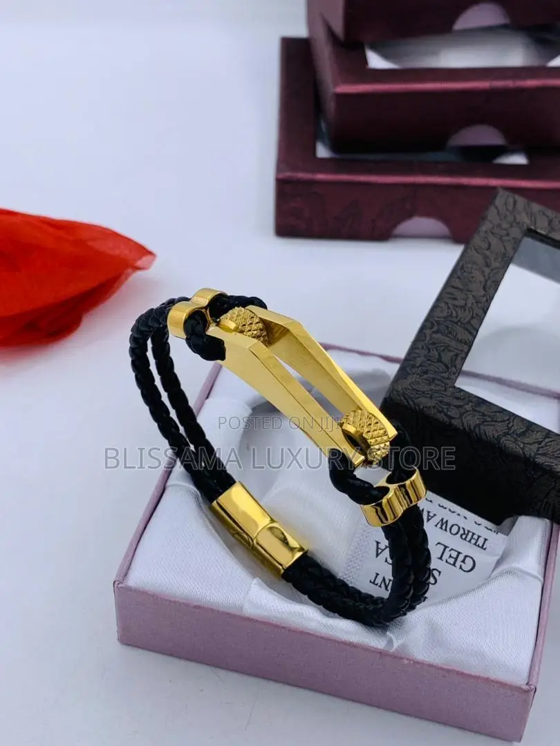 Quality Pure Leather Hand Bracelets