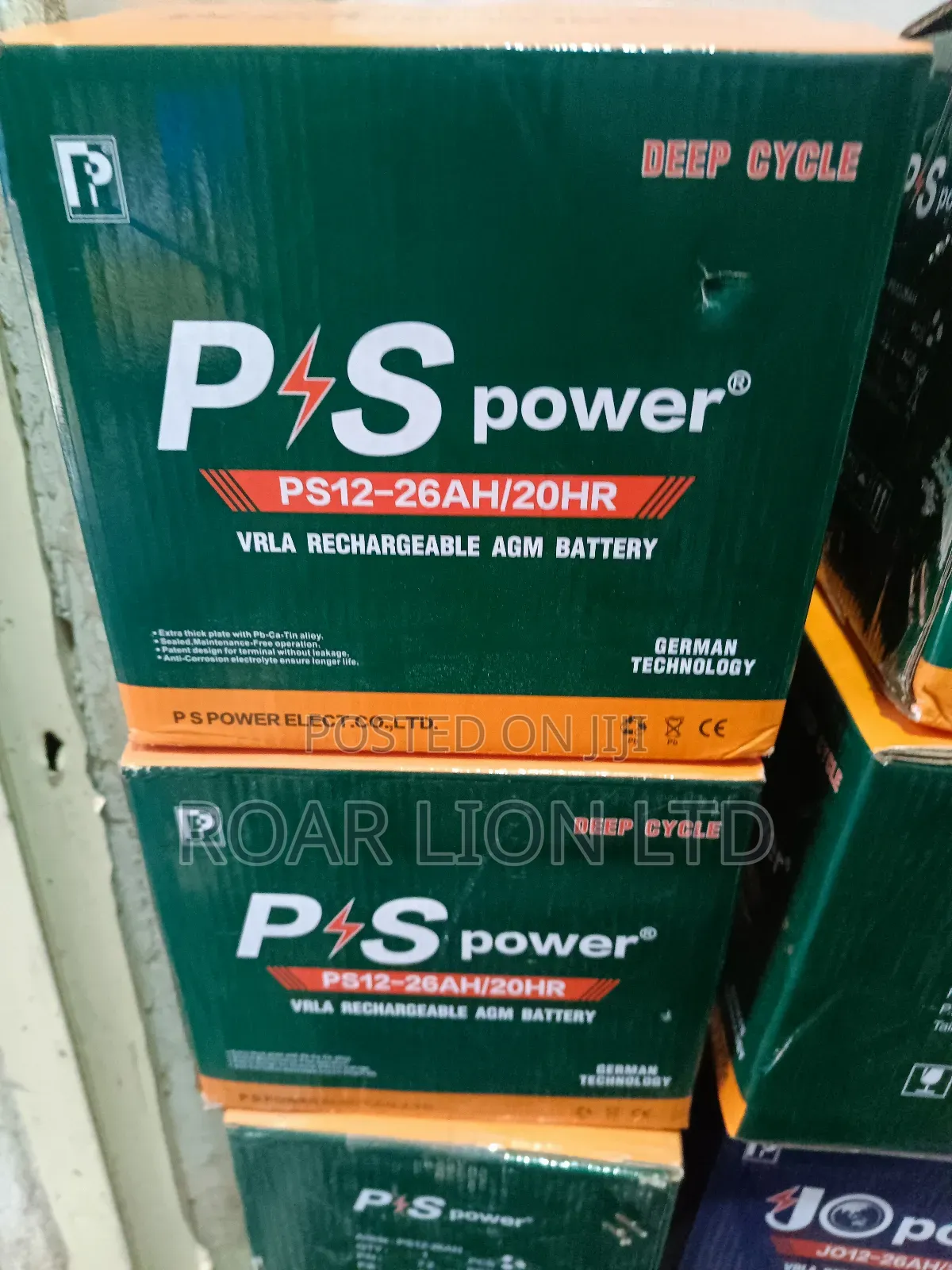 P S Power 26ah Dry Cell