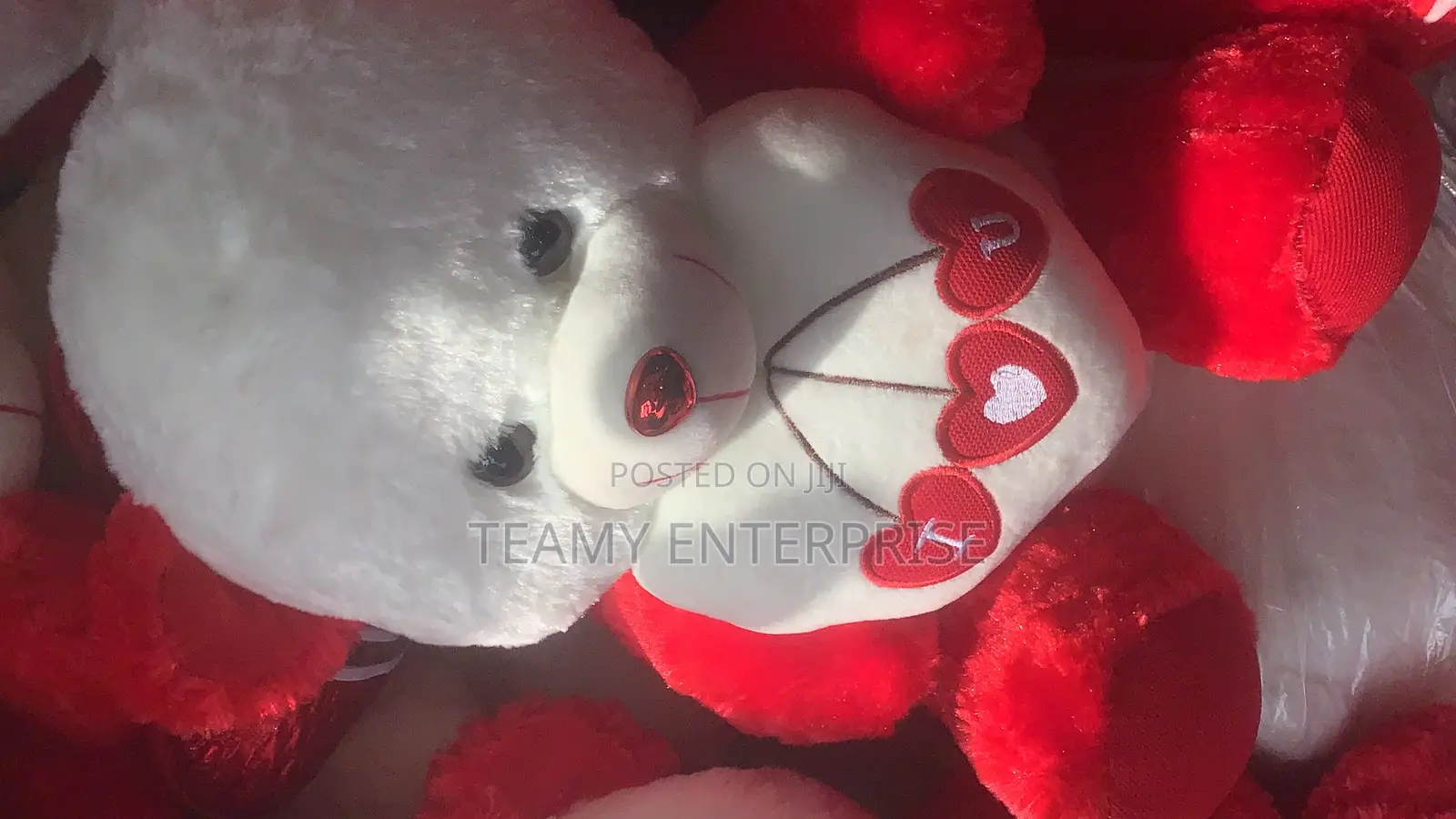 Valentine Fluffy Teddy Bear 50cm
