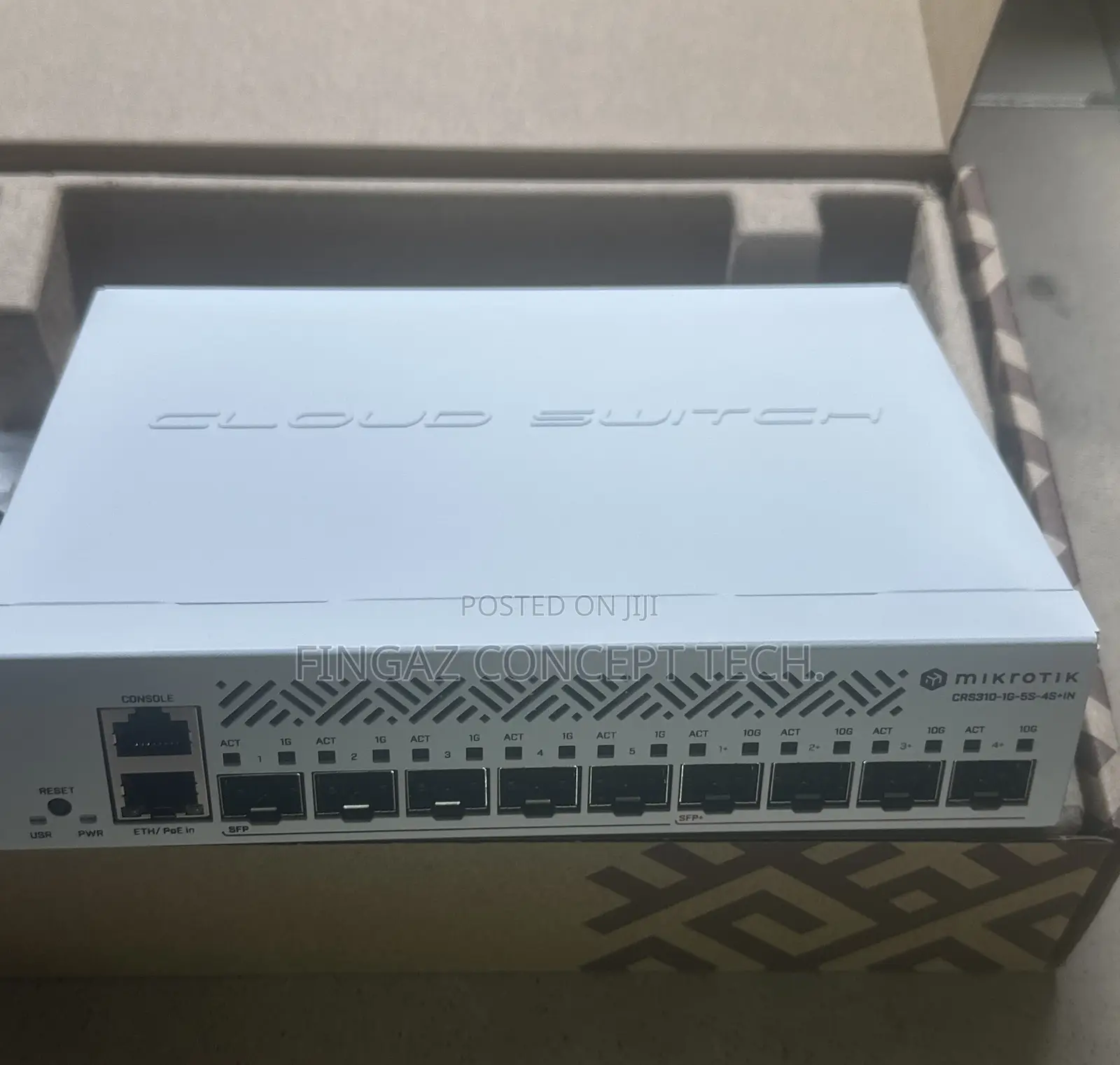 Mokrotik 8port All Port Fiber Switch CRS310-1G-5S-4S+In
