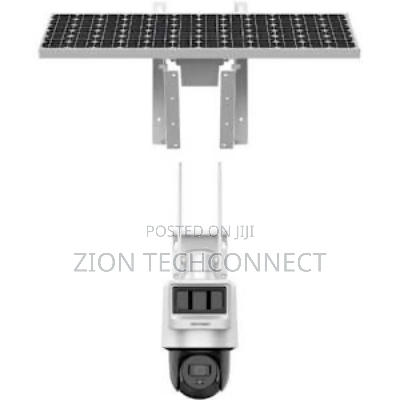 Hikvision Solar Powered Dual Security Pt Camera Setup - 2mp