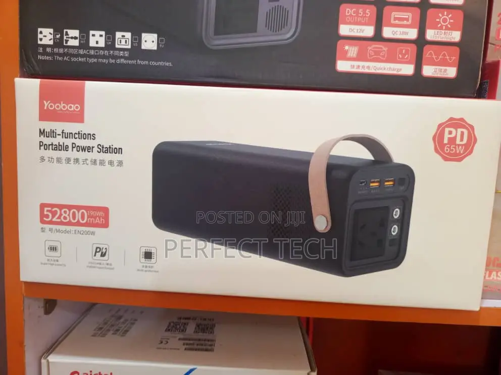 Yoobao 65w Portable Power Station/Laptop Power Bank