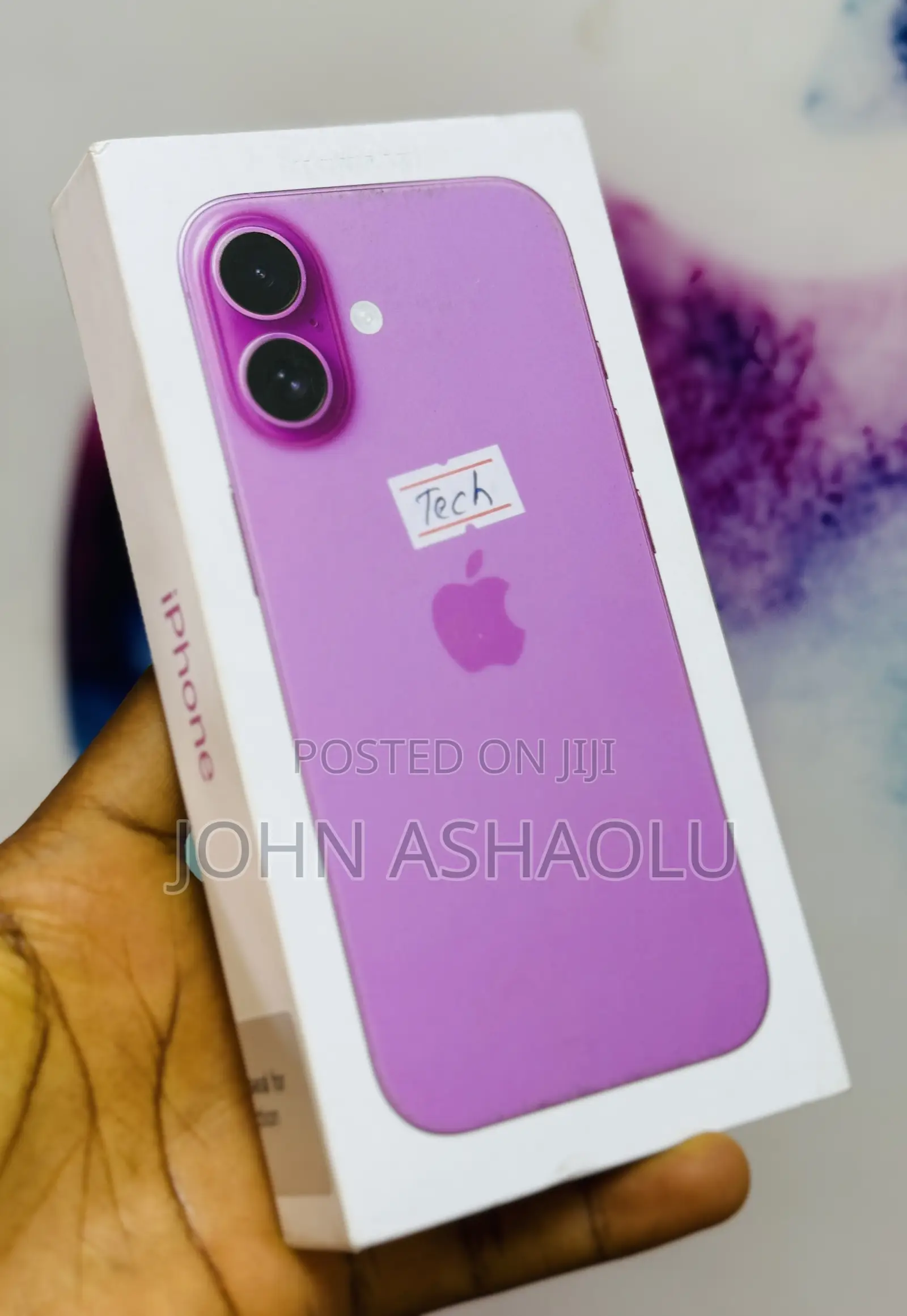 New Apple iPhone 16 256 GB Pink