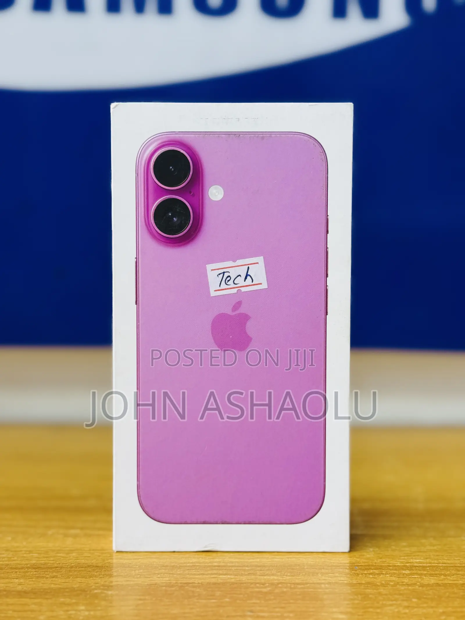 New Apple iPhone 16 256 GB Pink